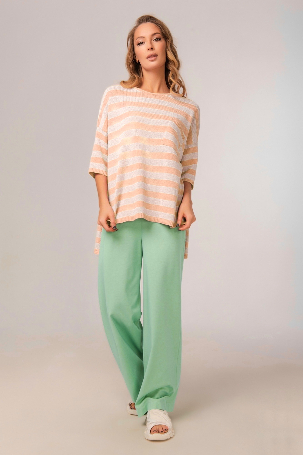 Джемпер в полоску Тамбовчанка