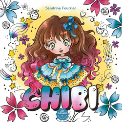Hachette  раскраска по номерам  Chibi