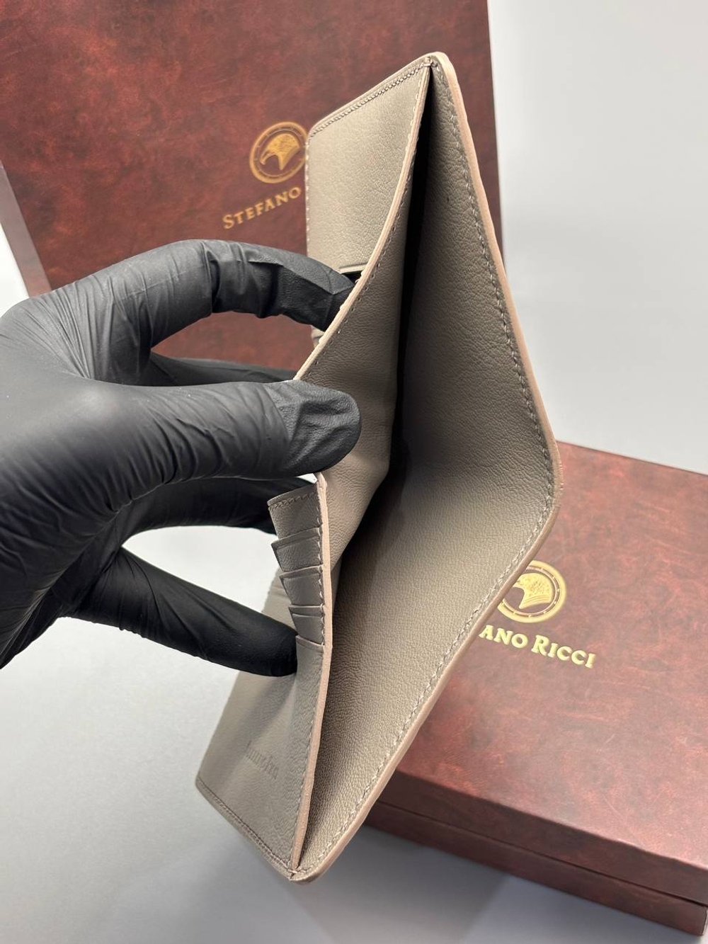 Кошелёк из кожи крокодила Stefano Ricci