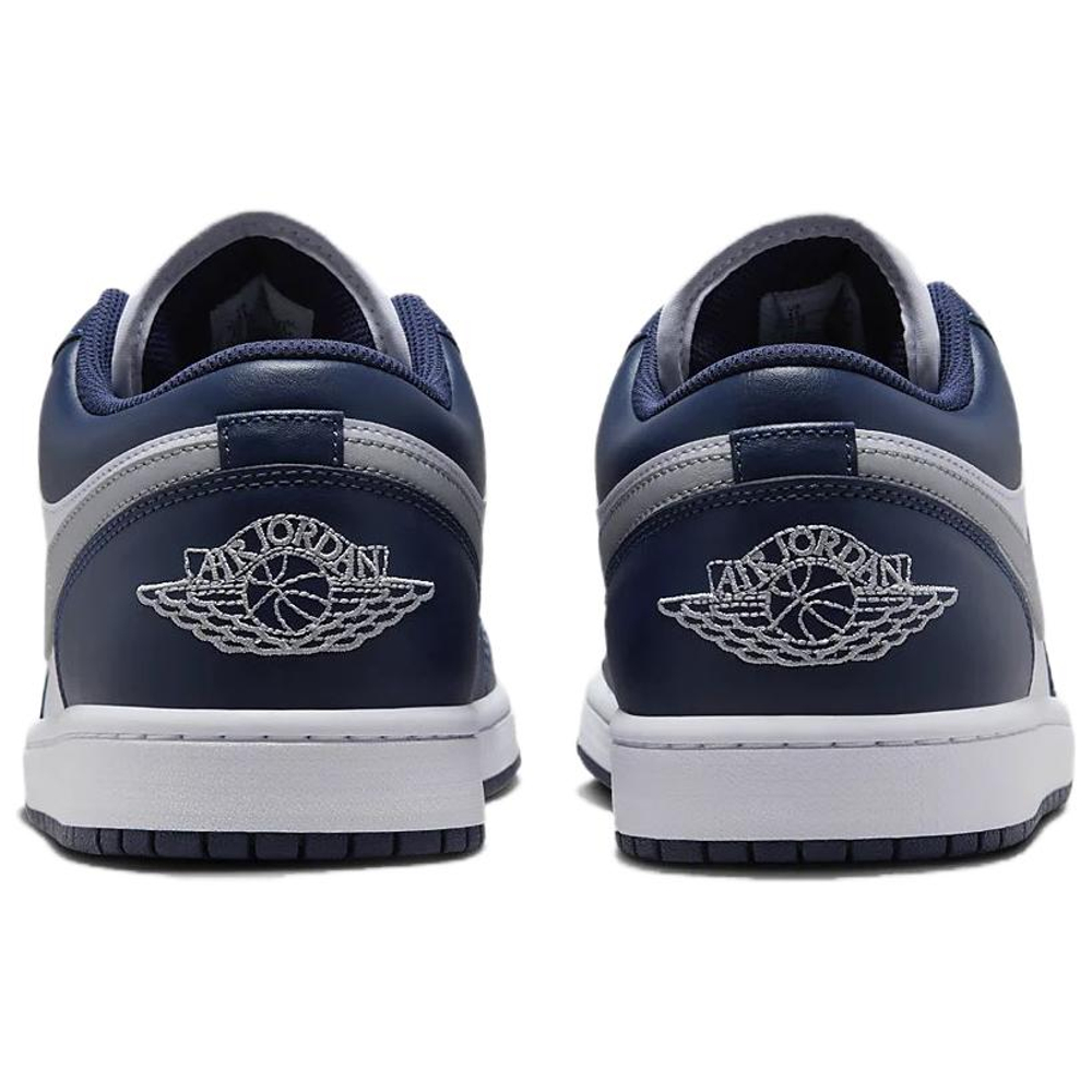 Jordan 1 Low Wolf Grey Midnight Navy