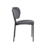 Стул Frost, бархат серый 27