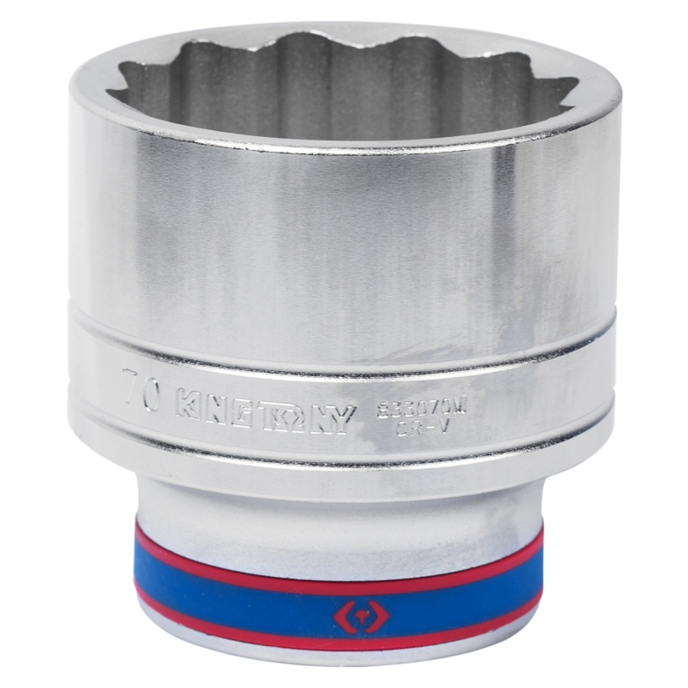 Головка торцевая стандартная двенадцатигранная 1&quot;, 70 мм KING TONY 833070M