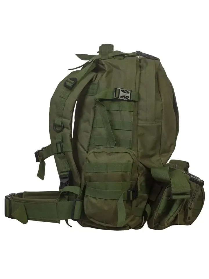 Рюкзак тактический с подсумками 35-50л (олива)