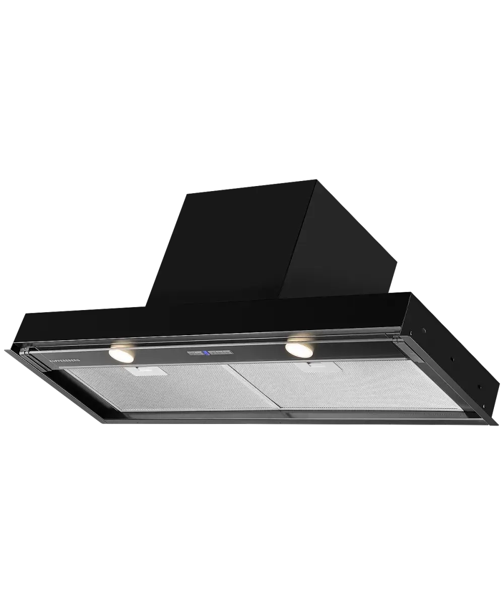 Встраиваемая вытяжка Kuppersberg NANCY S 90 Black фото 2