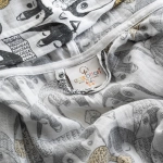 Детский халат Penguin из органического муслина
