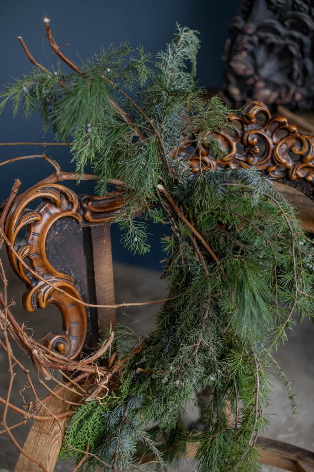 Венок Green wooden