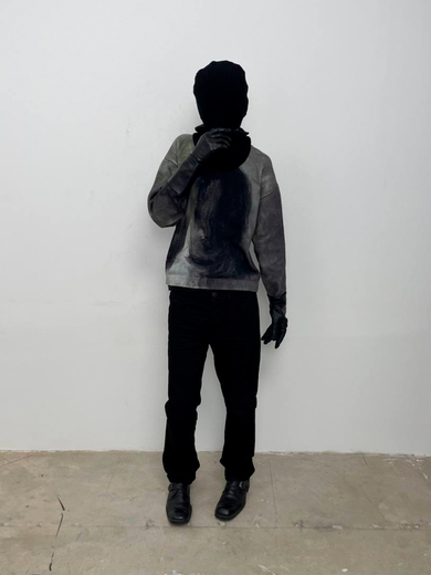 "NIKTO" printed sweater
