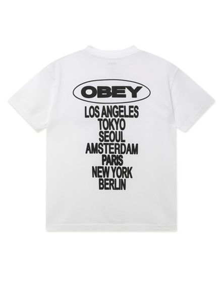 Женская Футболка Obey Cities