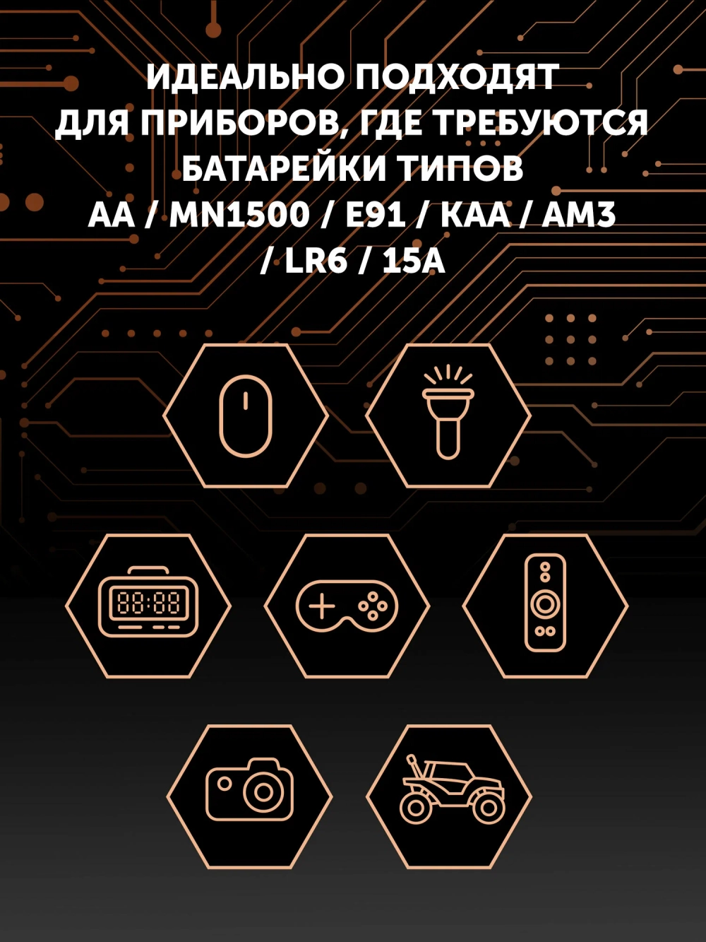 Батарейки пальчиковые щелочные POLARIS PB АА (20шт) OPTIUM GerShock