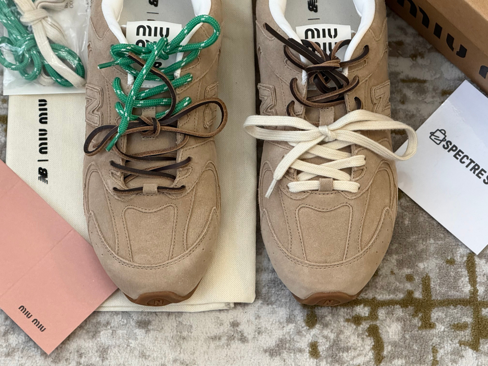 New Balance x Miu Miu 530 SL Light Brown