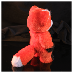 Мягкая игрушка из меха «Лисичка Ася»