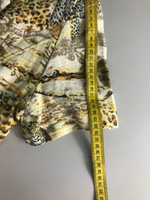 Жакет с оригинальным принтом, маркировка 164-96-104, визуально на 48 размер