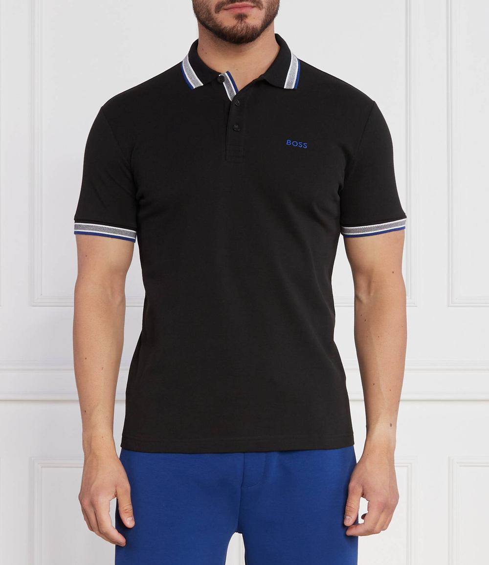 Футболка Поло Paddy BOSS GREEN - черный(50468983)