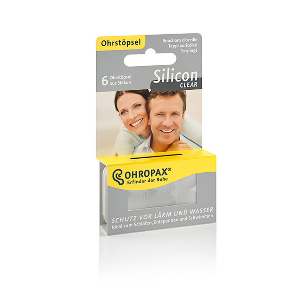 Беруши для сна Ohropax Silicon Clear
