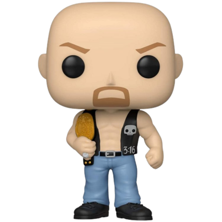 Фигурка Funko POP! WWE SC Steve Austin w/Belt (MT)