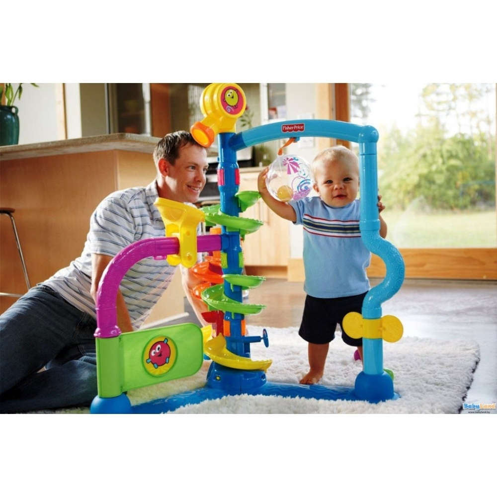 Игрушки Fisher Price Спиральная башня с шариками Ballapalooza №2 — 9-0145