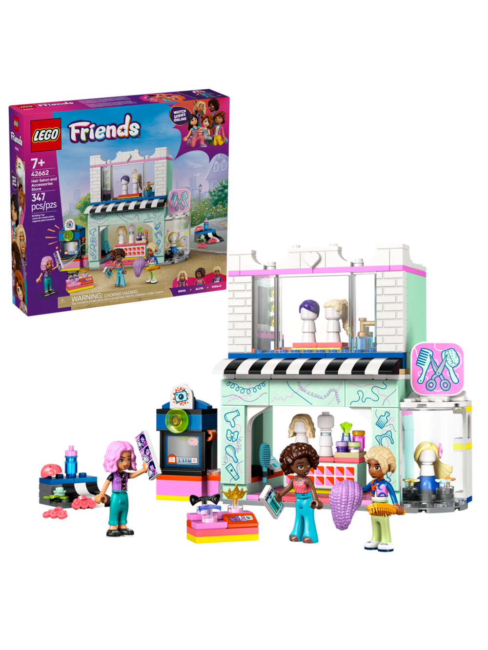 Конструктор LEGO Friends 42662 «Салон красоты»
