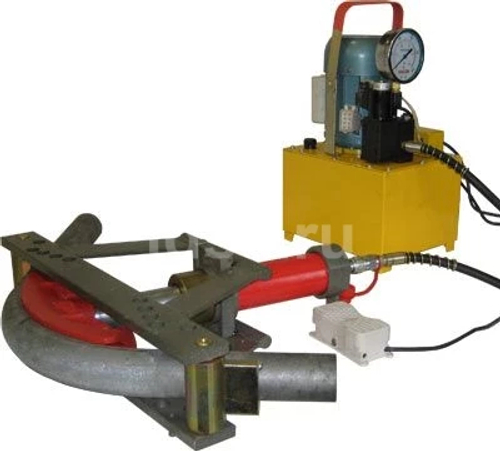 Трубогиб гидравлический с электроприводом Инстан ТПГ-1,25ЭП (до 1,25") с электрическим распределителем и педалью