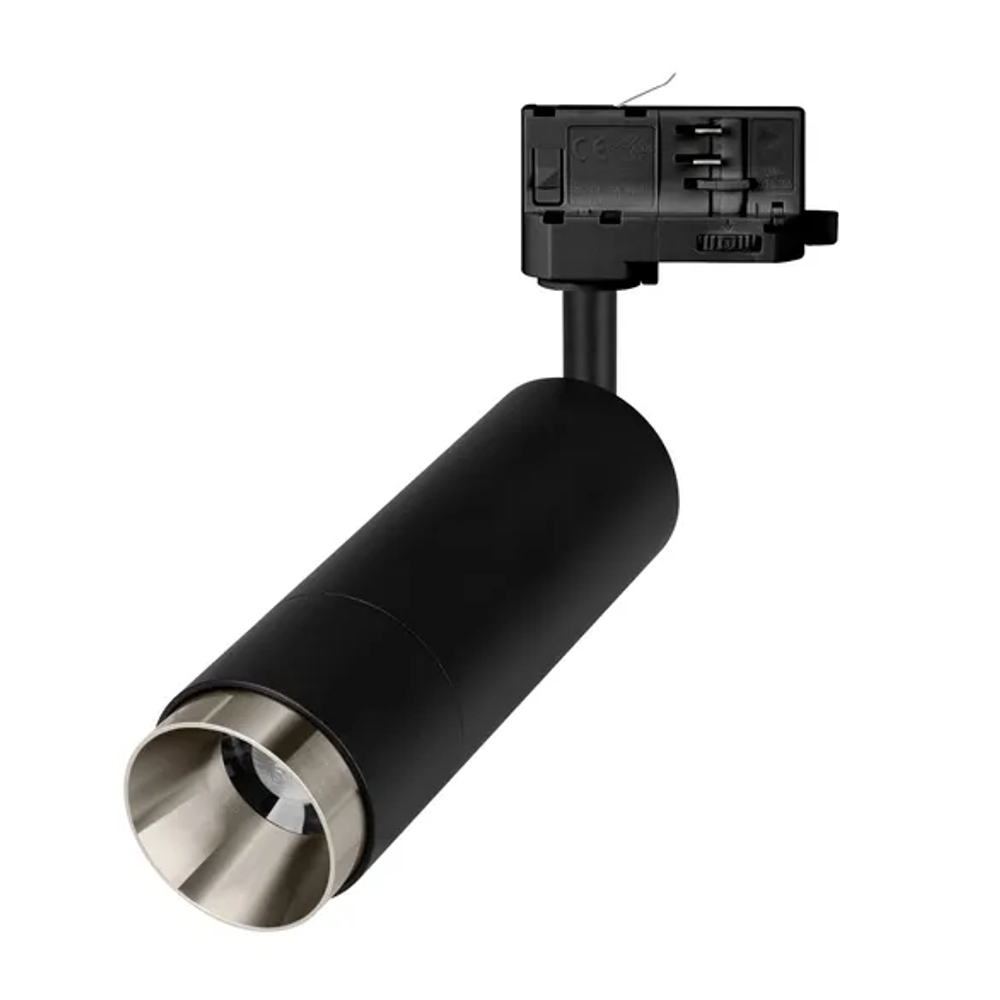 Светильник LGD-GESTIA-TRACK-4TR-R56-15W Day4000 (Черный-никель, 25-50 deg, 230V) (Arlight, IP20 Металл, 5 лет) 064974