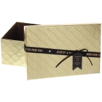 Коробка подарочная «Лучшие моменты» 23*16*9,8 см, Золото