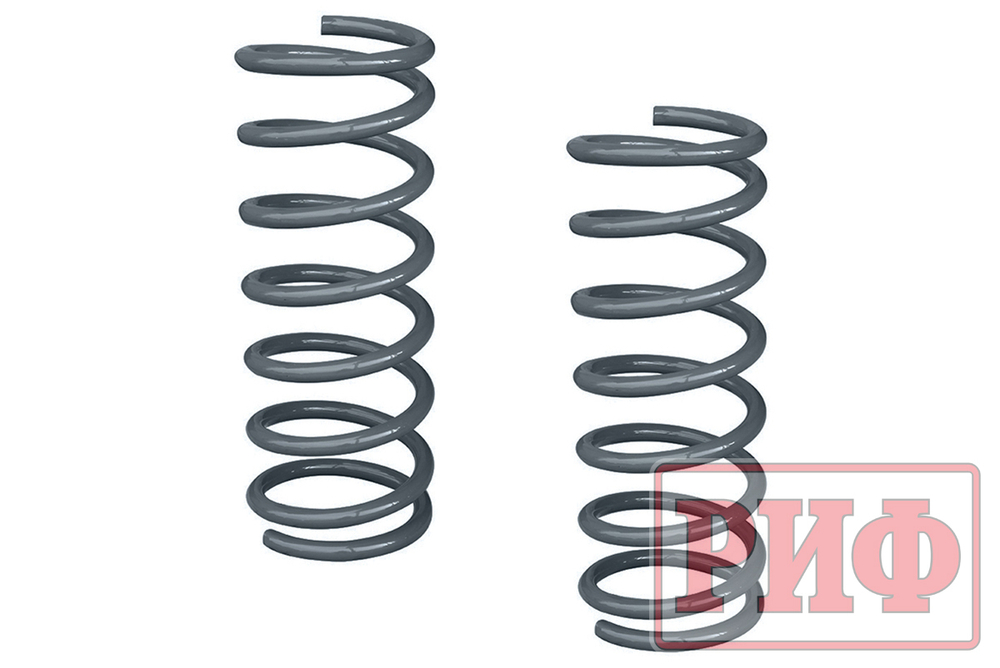 Пружины задние усиленные SsangYong Kyron, Rexton 2 лифт 30 мм +75 кг РИФ