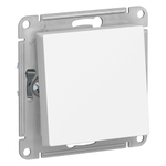 ATLASDESIGN AQUA 1-клавишный ПЕРЕКЛЮЧАТЕЛЬ IP44, сх.6, 10АХ, механизм, БЕЛЫЙ ATN440161