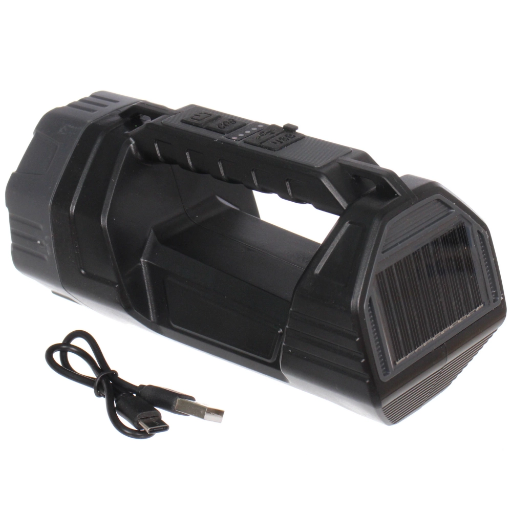 Фонарь ручной 6 режимов 4LED+COB, аккумуляторная батарея 1800mAh USB JB2680