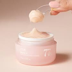 Anua Peach 77 Niacin Enriched Cream интенсивный крем для лица с экстрактом персика для гладкой и сияющей кожи