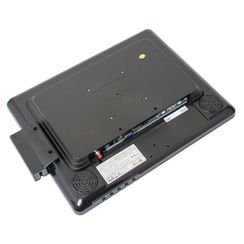 Монитор сенсорный POScenter 15" (Г- обр. HDMI+VGA+AUX, Spk, 2*стор. MSR, БП, VESA ), черный