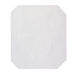 Покрытия на унитаз LAIMA (Система V1), UNIVERSAL, 1/2 сложения, КОМПЛЕКТ 250 шт., 37х42 см, 129539