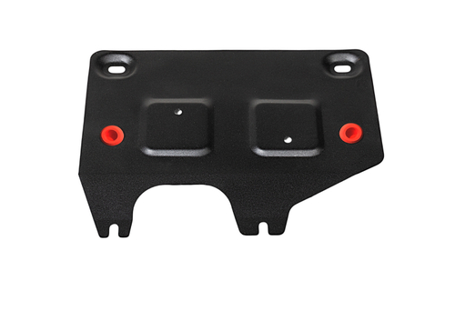 Защита электродвигателя рулевой рейки АвтоБроня для GAC GS8 II поколение АКПП 4WD 2023-н.в./M8 II поколение АКПП FWD 2024-н.в., рынок РФ, сталь 1.5 мм, с крепежом, штампованная, 111.03408.1