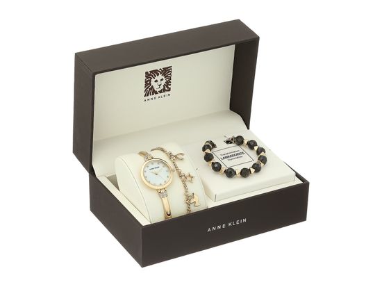 Женские наручные часы Anne Klein 2840LBDT в наборе