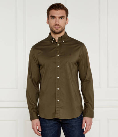 Рубашка Tommy Hilfiger - хаки(MW0MW30934)