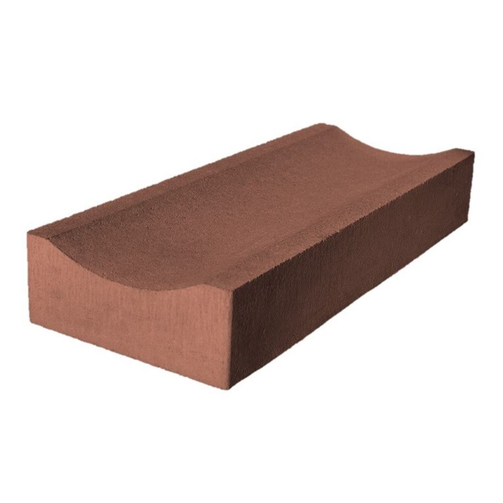 Водосток тротуарный бетонный 500х200х70 мм коричневый