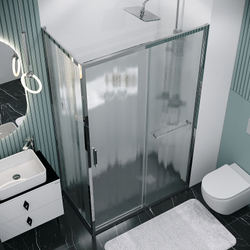 Душевой уголок Grossman Style 120х90 120.K33.05.1290.10.02 профиль Хром стекло шиншилла