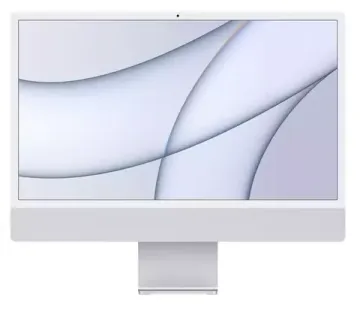 Моноблок Apple iMac 24" Retina 4K, M1 (8c CPU/7c GPU/8/256), 8 ГБ, 256 ГБ SSD Silver