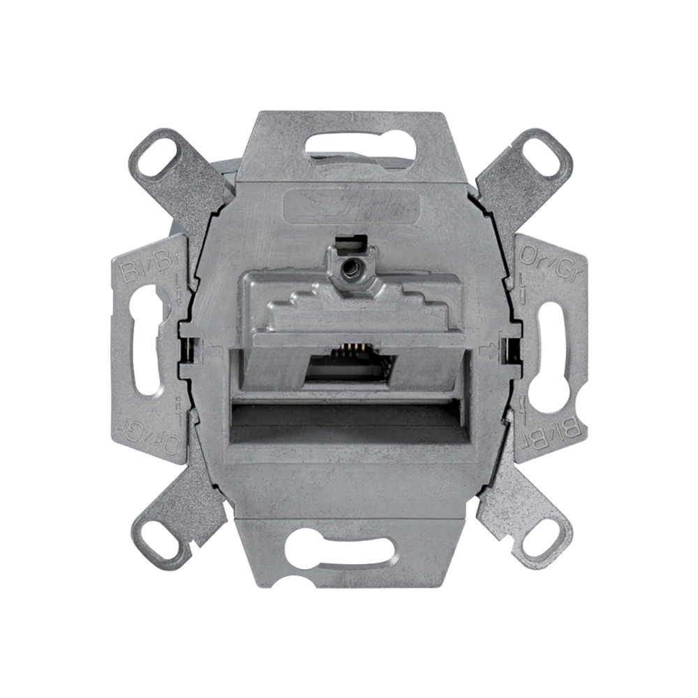 Компьютерная розетка MERTEN MTN4530-0000 RJ45 8 конт. кат.6