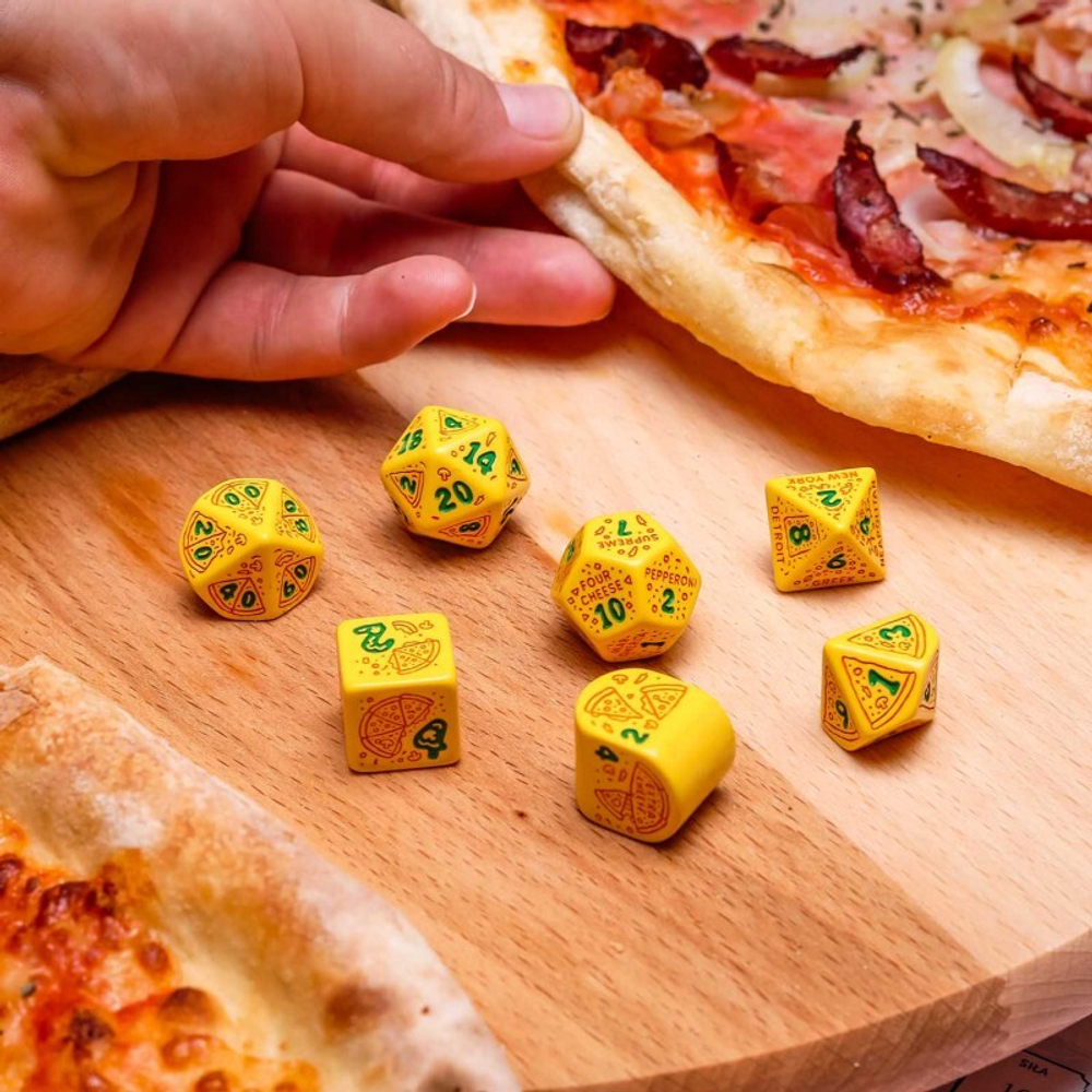 Набор кубиков Pizza Dice Set: Margherita