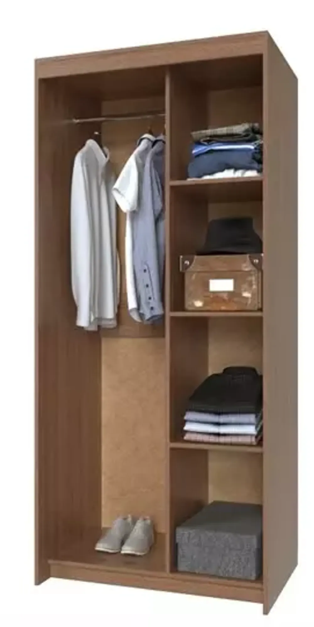 Шкаф-купе двухстворчатый "Томас" Т21 (Камень темный\Ирландский дуб)