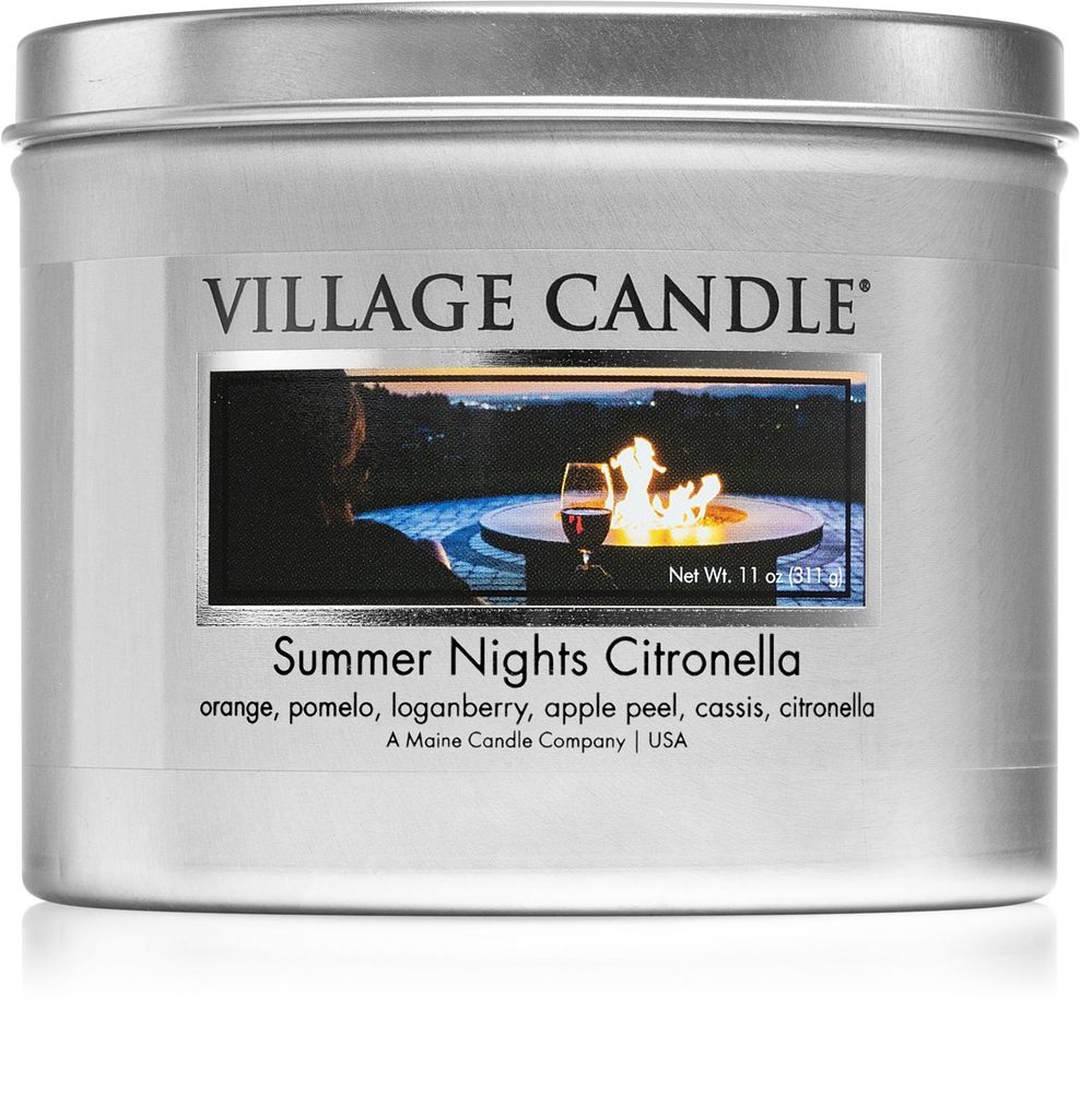 Village Candle ароматическая свеча в пуще Summer Nights Citronella