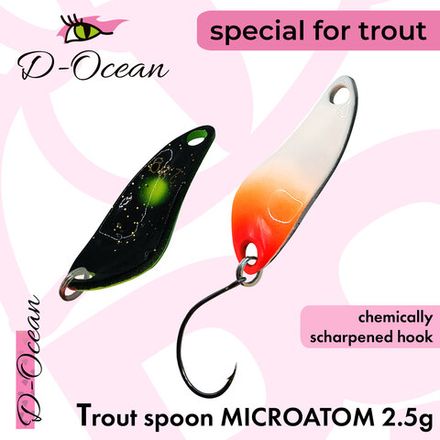 Блесна Micro Atom 2.5 гр Col:010