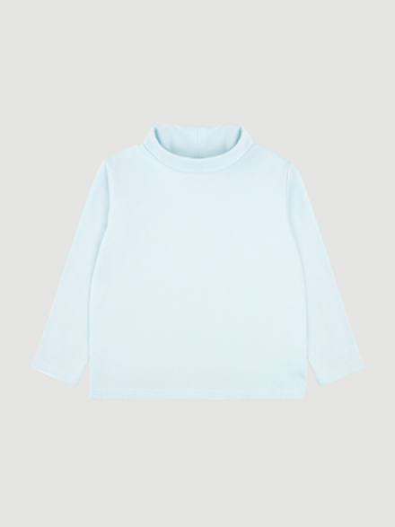 Лонгслив с высоким воротом Mjölk Голубой
