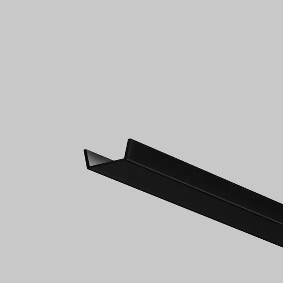 Рассеиватель для профиля 16x12 (Чёрный, 2 м), ALM-005-B-DF-2M 642024 Led Strip 642024