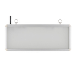 Светильник аварийный указатель ВЫХОД 1Вт IP40 2ч Односторонний WOLTA WEL-1W/01-C