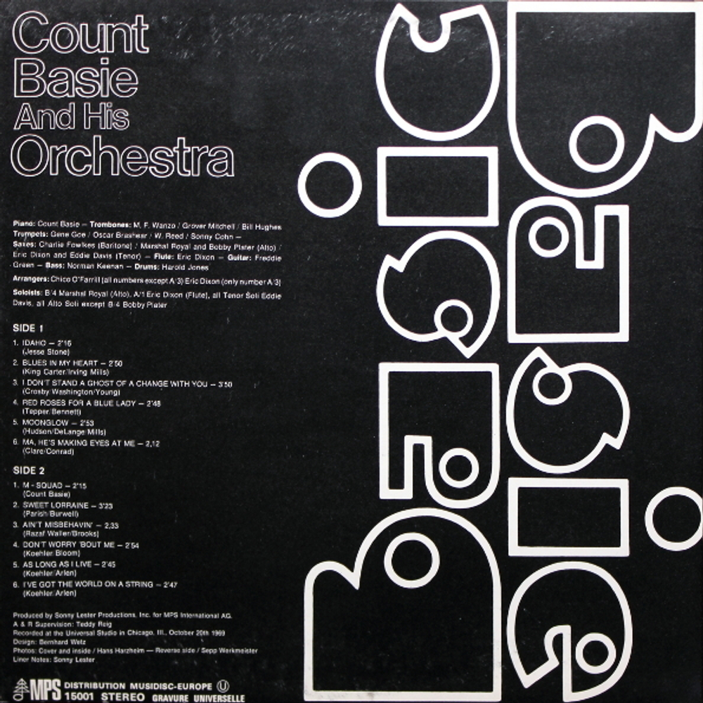 Count Basie Orchestra / Basic Basie (LP)