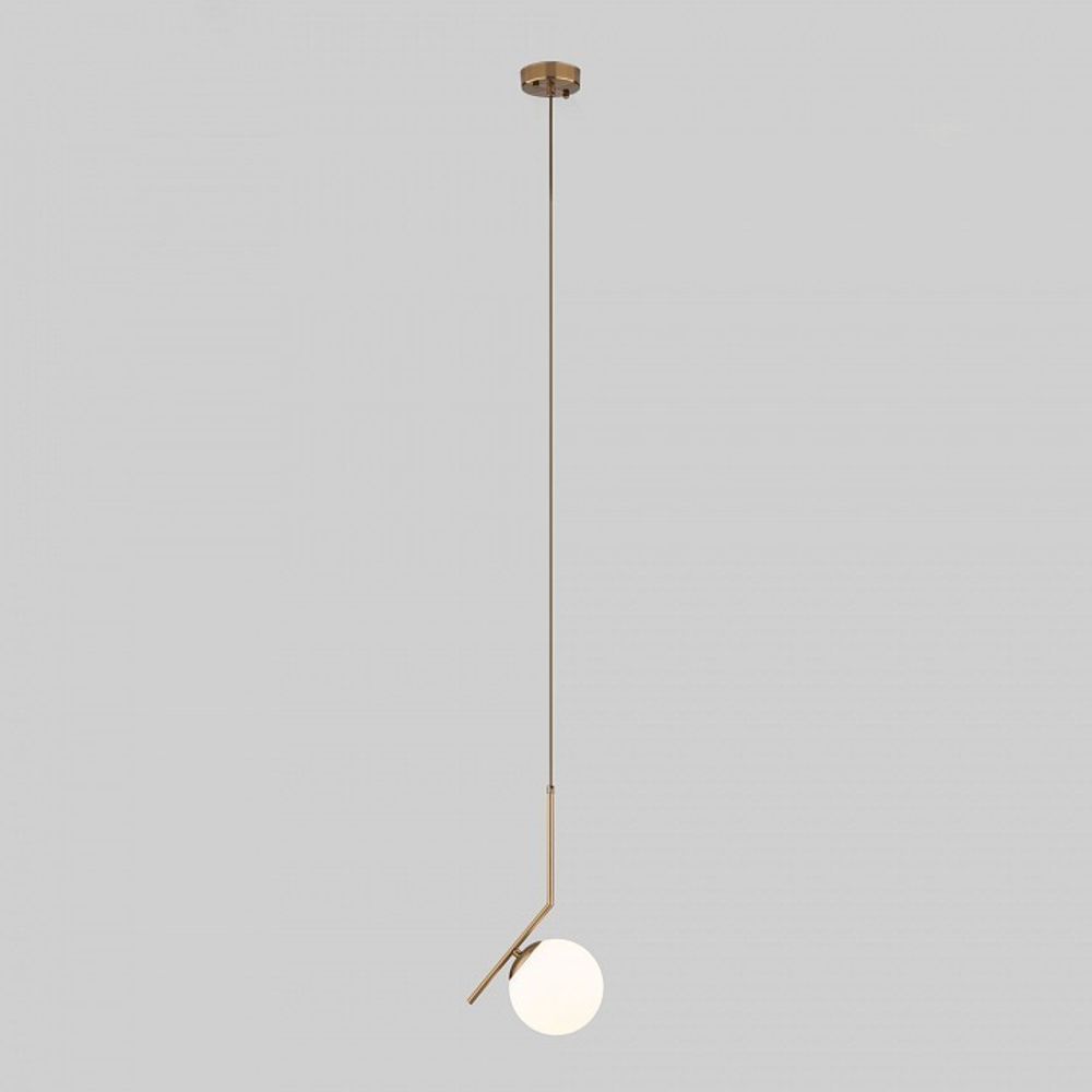 Подвесной светильник Eurosvet Frost Long 50159/1 латунь