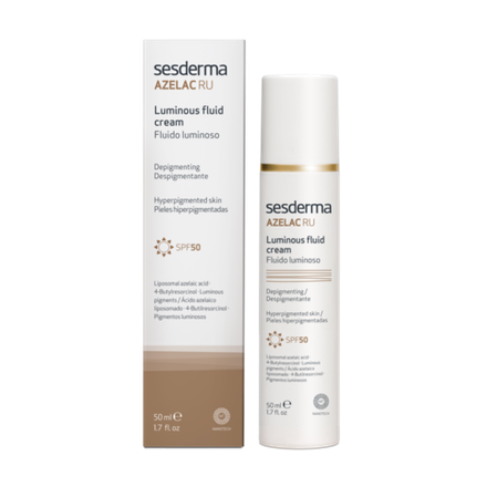 SESDERMA  AZELAC RU Luminous Fluid Cream SPF50