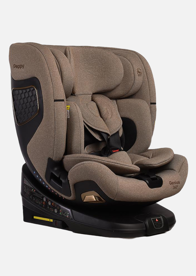 Peppy Автокресло Genius 0-36 I-Size 40-150 см Brownie