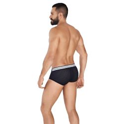 Мужские трусы брифы черные Clever STRATEGY PIPING BRIEF 036211