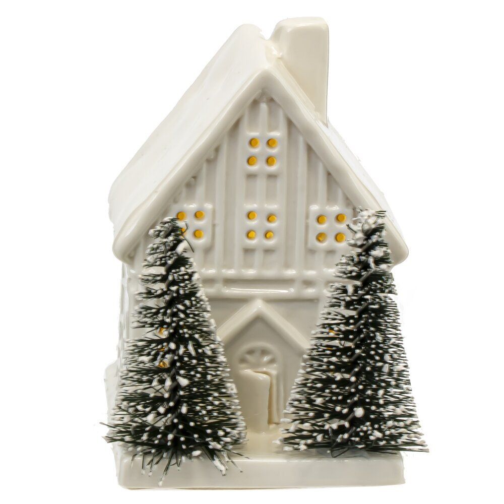 GAEM Фигурка декоративная с подсветкой "Домик", L6 W7,5 H9 см, LR44 2 шт.